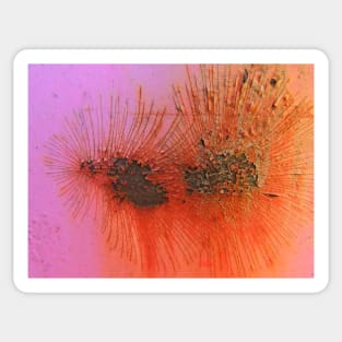 Rusty Eyelashes Sticker